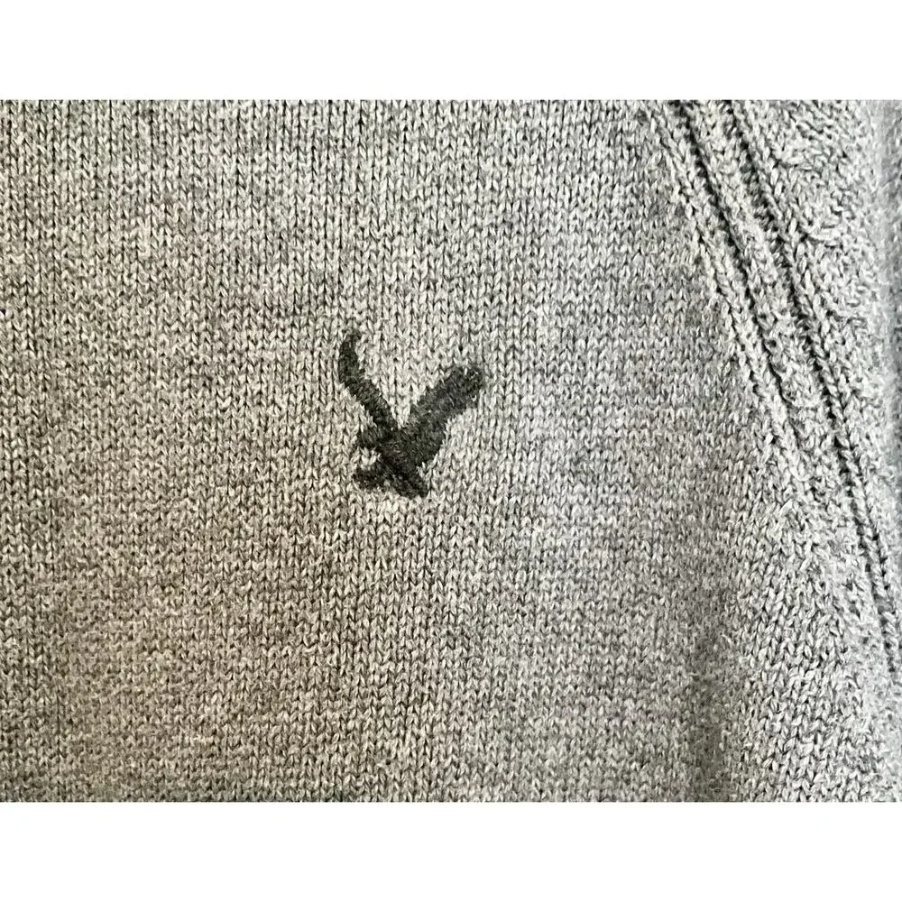 American Eagle Outfitters Vintage Fit Sweater Men’s Size XXL Gray Long Sleeve